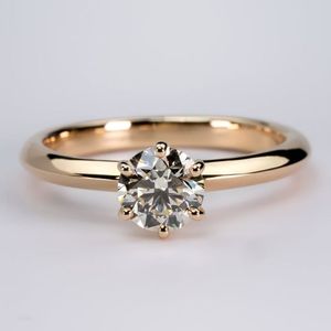 Anillo de Diamantes de Plata 925 con Diamante Cultivado en Laboratorio con Corte Redondo, Certificado IGI GIA, VVS, 3CT 5CT, para Bodas y Fiestas - Product Image 1