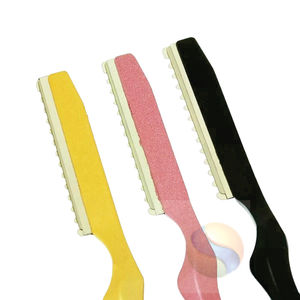 Navaja de Afeitar Recta de Acero Inoxidable con Logotipo Personalizado Premium, Navaja de Afeitar Profesional para Barbería, Navaja de Entresacar con Mango de Madera - Product Image 3