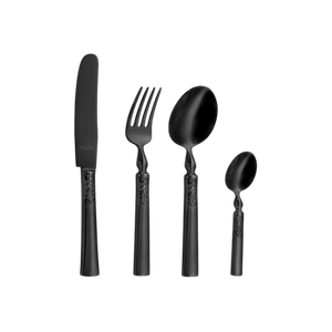 <b>Black</b> Color <b>Cutlery</b> <b>Set</b> Restaurant Stainless Steel Silverware Gold Plated Flatware <b>Set</b> Wedding <b>Cutlery</b> <b>Set</b> - Product Image 1