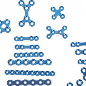 Ensemble d'instruments chirurgicaux manuels de haute qualité pour la reconstruction maxillo-faciale, plaque de reconstruction de 2,4 mm, avec matériaux en acier inoxydable et en titane - Product Image 5