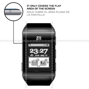 ANTISHOCK Smart Watch Screen <b>Protector</b> for ZTE BlueWatch - Product Image 3