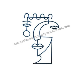 L'art mural suspendu en métal disponible ajoute une touche de sophistication à votre espace pour la décoration murale d'intérieur et de salon - Product Image 5