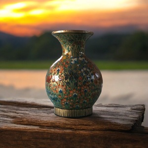 แจกันดอกไม้กระดาษสำหรับตกแต่งบ้านตกแต่งห้องนั่งเล่นหรูหรา - Product Image 1