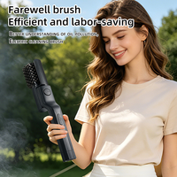 Brosse de nettoyage électrique rechargeable pour barbecue avec rouleau rotatif pour le nettoyage des grils d'extérieur – Fournisseur OEM