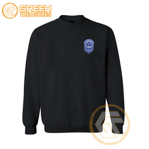 Sudadera de Invierno para Mujer con Cuello Redondo, Bordada a Medida, Lisa y Teñida, de GREEK TREASURES, para la Hermandad Zeta Phi Beta, Venta al por Mayor - Product Image 5