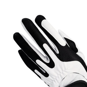 Gants de golf professionnels en cuir Cabretta blanc Tissu respirant Logo personnalisé Matériau souple Gants de golf en peau de mouton durables - Product Image 4