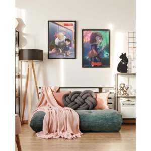 Anime <b>Poster</b> Detective Conan Featuring Amuro & Conan - Product Image 4
