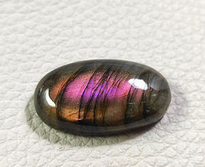 Merveilleuse Labradorite Cabochon en vrac Pierres précieuses Labradorite polies lisses Pierres précieuses de forme ovale en gros - Product Image 2