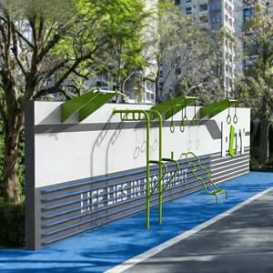Equipo de Ejercicio al Aire Libre Apto para Parques, Comunidades <span class=keywords><strong>o</strong></span> Zonas Residenciales, Se Puede Instalar en Paredes <span class=keywords><strong>o</strong></span> Paneles Especiales - Product Image 1