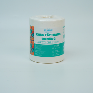 ผ้าเช็ดเครื่องสำอางแผ่น100ใช้แล้วทิ้งแบบม้วนผ้าขนหนูเช็ดหน้าสำหรับการเดินทางที่นุ่มนวล OEM ODM - Product Image 4