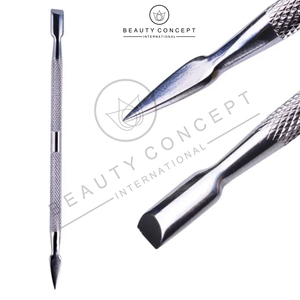 Pousse-cuticules ultra-fin en acier inoxydable chirurgical à double embout, instrument de préparation des ongles pour des ongles propres et une manucure lisse - Product Image 3