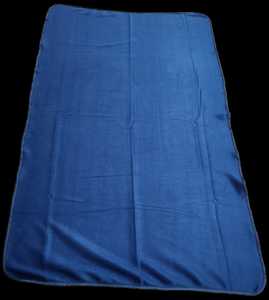 100% couvertures en acrylique vierge pur poids 2200 grammes taille 160x220 cm gris foncé directement de l'usine fabriquée en Inde par Avior - Product Image 6