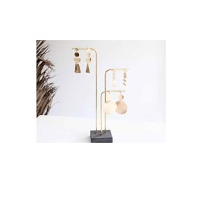 Boucle d'oreille en laiton support suspendu support vaisselle décorer bijoux suspendus utilisation avec prix de gros - Product Image 2