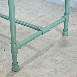 Système d'assemblage de concept de tuyauterie HCPP002 de style design industriel avec pieds en acier pour tuyaux de 120x60 - Product Image 4