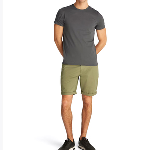 T-shirts pour hommes de qualité pure et unie Prix raisonnable Style à la mode Logo personnalisé Vente à chaud pour les hommes T-shirt - Product Image 6