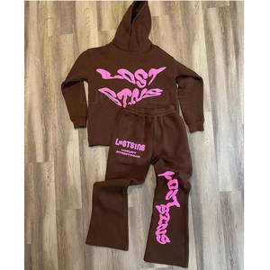 ชุดวอร์มพิมพ์ลายพัฟสำหรับผู้ชายชุดวอร์ม2025น้ำหนักเบาออกแบบโลโก้ได้ตามต้องการ - Product Image 2