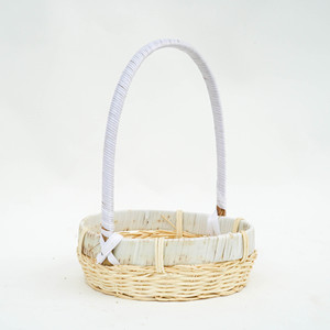 Cesta de flores de bambú ecológica al por mayor maceta barnizada tejida a mano para jardín y uso doméstico fabricada en Vietnam - Product Image 2