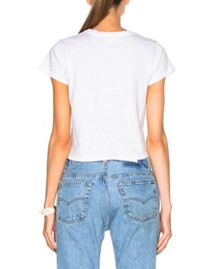 OEM filles 100% coton grande taille t-shirt lourd luxe qualité crop top uni décontracté anti-rétrécissement t-shirt sweats femmes - Product Image 3