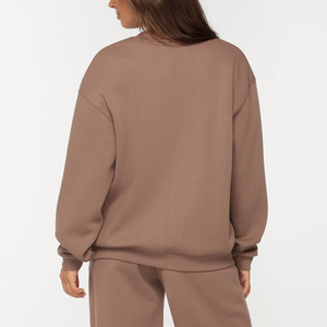 Sudadera con capucha de cuello redondo para hombre, Jersey de algodón 100% con logotipo bordado personalizado en blanco - Product Image 4