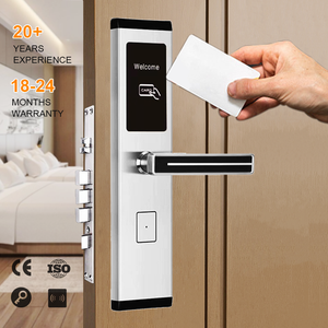 Thép không gỉ 6068 Mortise Khóa cửa thẻ điện tử chống nước IC ID RFID cho căn hộ khách sạn với phần mềm miễn phí - Product Image 1