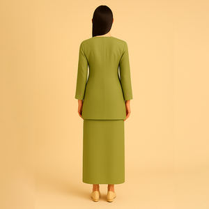 เสื้อแขนยาวปักลายสำหรับผู้หญิงทันสมัยดีไซน์เรียบง่าย - Product Image 6