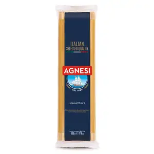 Traditional Italian Pasta Excellence - AGNESI Spaghetti N.3 500G x 24pz - Savor Durum Wheat Semolina Perfection