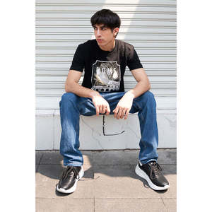 Camiseta 100% Algodón para Hombre con Costuras Reforzadas y Marca Privada - Fabricante Mayorista - Product Image 3