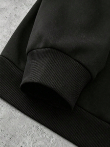 Sudadera de algodón 100% personalizada en blanco para hombre, forro polar cómodo con estampado de logotipo personalizado para invierno - Product Image 6