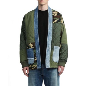 Veste matelassée d'hiver pour homme de haute qualité OEM, nouvelle arrivée, veste à capuche en toile de polyester enduite, chaude et confortable - Product Image 3