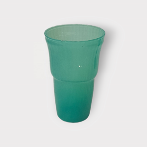 Vaso de Vidrio Verde Mar Personalizado e Innovador, Hecho a Mano, Multifuncional, Regalos de Navidad para el Hogar y la Cocina, Artículos de Bebida Personalizados - Product Image 1