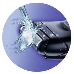 Afeitadora Eléctrica Rotativa para Hombre, con Cable, Cuchillas Dobles/Triple, Resistente al Agua IPX7, Fuente de Alimentación USB, Interfaz Alemana - Product Image 3