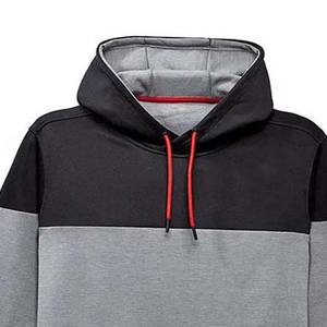 Vente en gros Design de logo personnalisé Vêtements d'hiver décontractés vierges à manches longues Nouvelle mode de base Sweats à capuche en molleton de coton pour hommes Respirant - Product Image 6