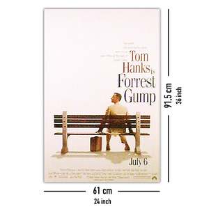 Forrest Gump Wall <b>Poster</b> Made of Durable Paper Material - Product Image 5