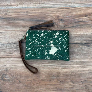 กระเป๋าสตางค์หนังขนโลหะมีสไตล์สำหรับผู้หญิง,กระเป๋าคลัทช์มีพู่ที่ใส่บัตรเครดิตหนังขนเฟอร์มีสไตล์แบบตอไม้ทันสมัย - Product Image 2