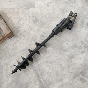 Mini-foreuse hydraulique 7,8 pouces pour excavatrice, équipement de forage de terre, moteur, roulement, construction agricole, garantie 1 an, États-Unis - Product Image 2