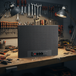 Facom Demi-planche perforée et rail d'alimentation noir pour outils électriques - Product Image 3