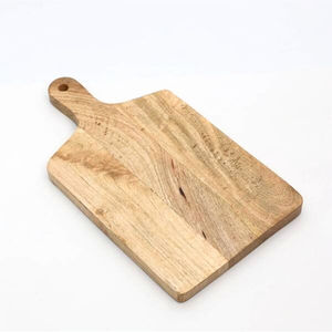 Planche à découper en bois en forme de pomme pour restaurant et hôtel - Product Image 3