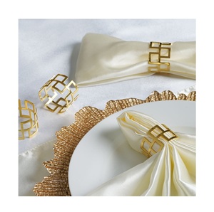 Napkin Holder Ring Wedding Christmas Gold <b>Butterfly</b> Napkin Rings Vintage Luxury Space Casual Valentine Minimalist Business Baby - Product Image 3
