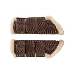 Bottes de protection pour jambes d'équidés, couleurs unies tendance, rembourrage en mousse antidérapant, confortables, pour courses de chevaux - Product Image 3