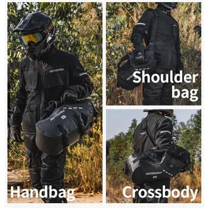 Sacs à bagages pour moto en PVC imperméable personnalisés, 20-36L, écologiques, pour toutes les motos, OEM ODM disponible - Product Image 4