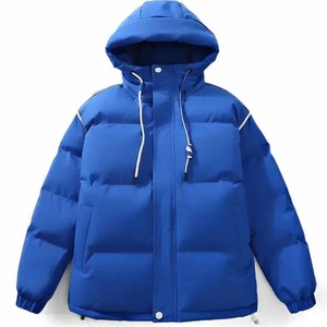 Chaqueta acolchada para hombre, diseño personalizado OEM ODM, chaqueta acolchada de invierno cálida y aislante, tejido ligero de calidad - Product Image 1