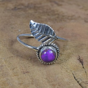 Joyería de piedras preciosas turquesas para mujer, anillo de estilo bohemio de plata, joyería de plata de ley 925, anillo hecho a mano de tendencia, Regalo para mamá - Product Image 2