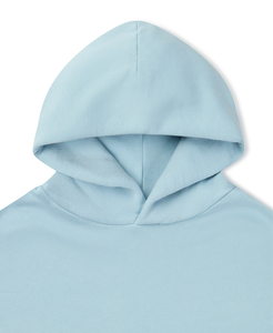 2025 nouvelle mode surdimensionné goutte épaule sweats à capuche pour femme bleu glace personnalisé Baggy sweat unisexe hiver polaire 500GSM - Product Image 6