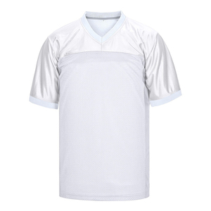 Maillot d'équipe de chemises de rue de sublimation en maille respirante 100% polyester Fabricants de maillots de football américain classique personnalisés - Product Image 1
