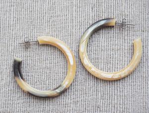 Buffalo Horn <b>Earrings</b> for Girls <b>Earring</b> Woman <b>Earring</b> Horn Jewelry Natural Horn for Women High Quality - Product Image 2