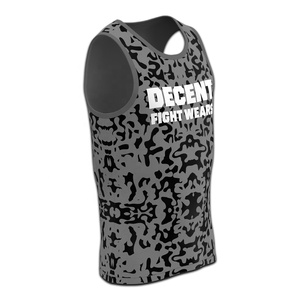 Decent Fight Wears Men's <b>Camo</b> Tank <b>Top</b> Moisture Wicking Quick Dry Athletic Fit Mixed Martial Arts Apparel - Product Image 3