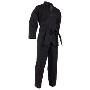 Uniformes de equipo de Club de Taekwondo Unisex de alta calidad Logotipos y diseños personalizados Patrón fabricado Ropa de artes marciales - Product Image 5