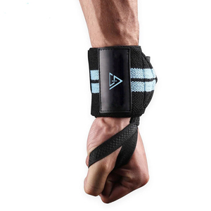 Muñequeras Deportivas de Alta Venta, Vendaje de Fitness para Levantamiento de Pesas, Muñequera Deportiva, Envolturas para Manos de Gimnasio, Logotipo Personalizado OEM - Product Image 2