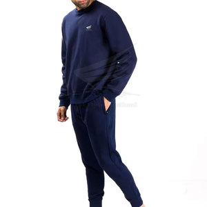 Nouveauté 2025 Survêtement pour homme 100% coton respirant Collection hiver Solide Haute qualité Meilleur prix en vente - Product Image 2