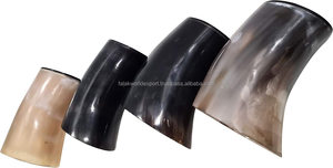 Verre à vin de grande qualité, corne de buffle naturelle, style viking classique, agate polie, pour utilisation en restaurant, exporté par FWE - Product Image 5